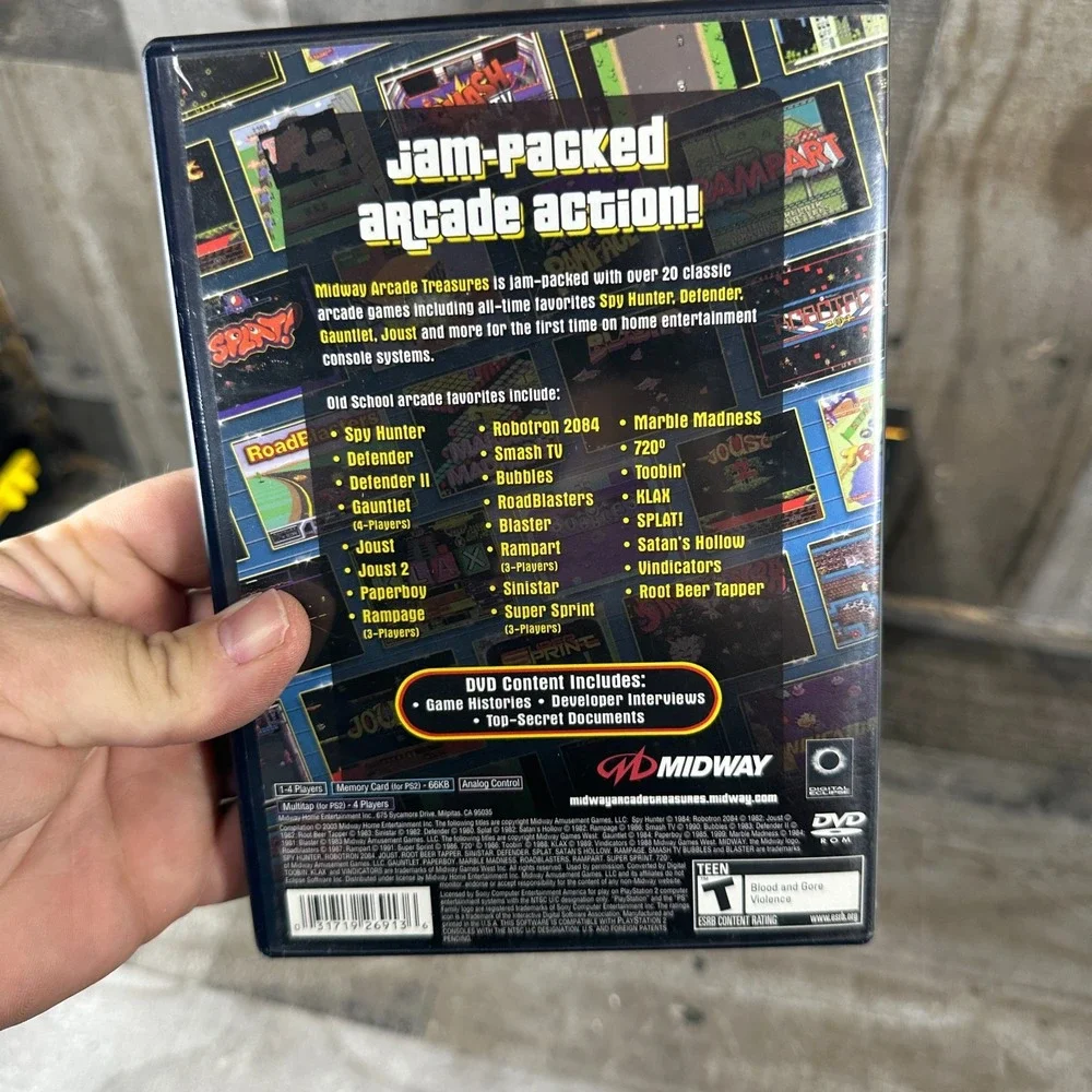 Midway Arcade Treasures - Playstation 2 Game Complete